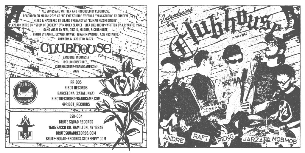 PRE-ORDER · (RR005) Clubhouse - S/T EP - Imatge 3
