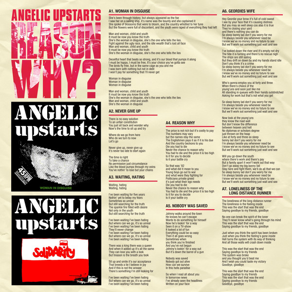 Angelic Upstart - Reason why LP - Imatge 3