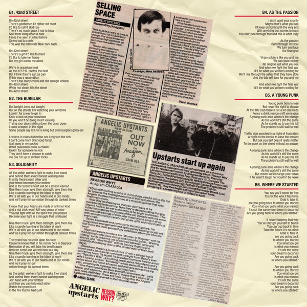 Angelic Upstart - Reason why LP - Imatge 4