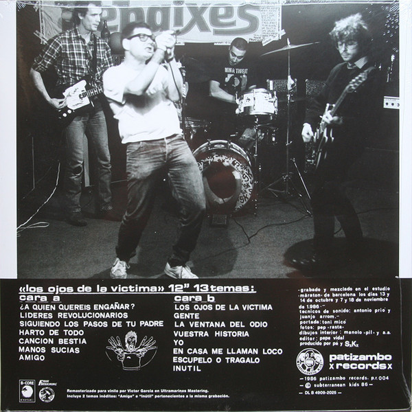 Subterranean Kids - Los Ojos De La Victima LP - Imatge 2