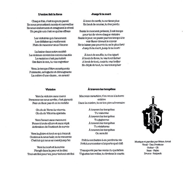 Beton Arme - Second Souffle EP - Imatge 4