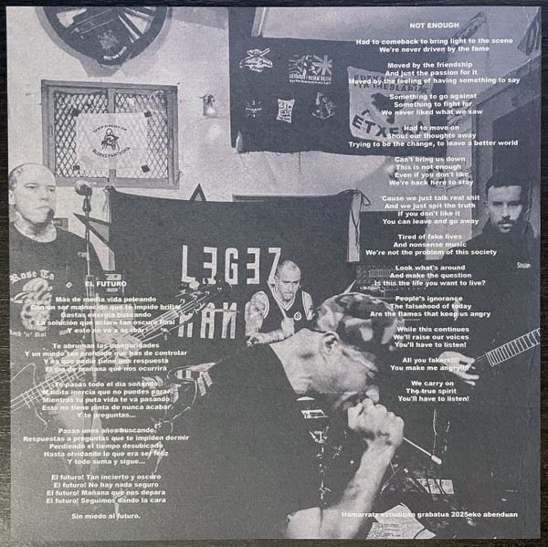Legez Kanpo - Ez Dadilia Gorrotoa LP - Imatge 2