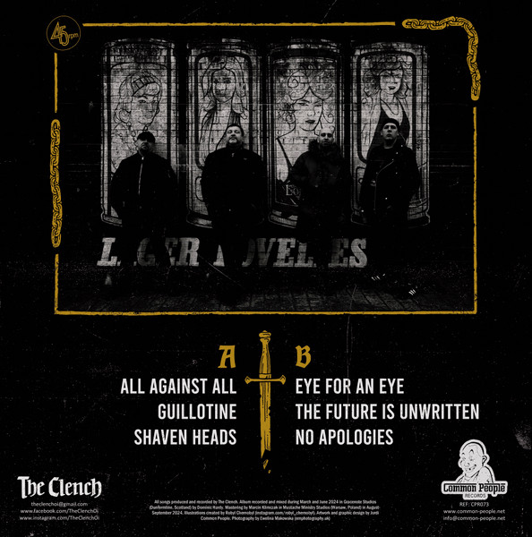 The Clench - All against all LP - Imatge 2
