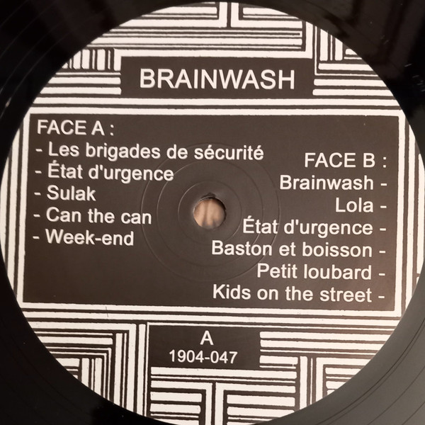 Brain-Wash - Etat d'Urgence 1982-1986 LP - Imatge 2