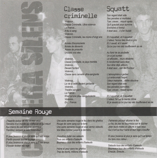 Camera Silens - Classe Criminelle EP - Imatge 2