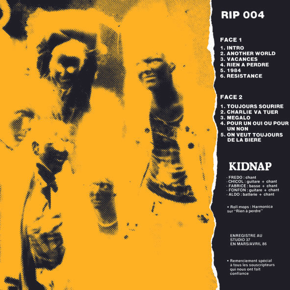 Kidnap - s/t LP - Imatge 5