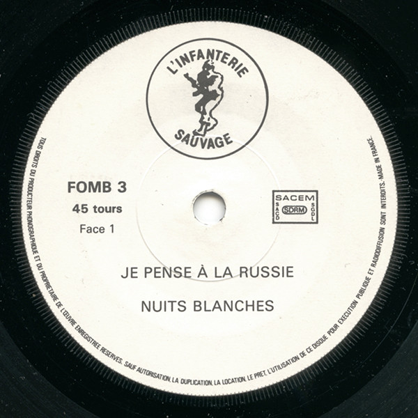 L'infanterie Sauvage - Chansons A Boire EP - Imatge 2