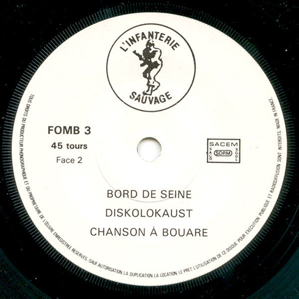 L'infanterie Sauvage - Chansons A Boire EP - Imatge 3